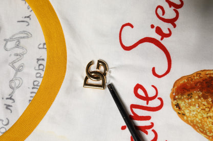 بلوزة دولتشي آند غابانا البيضاء بدون أكمام من أرانين سيسيليان