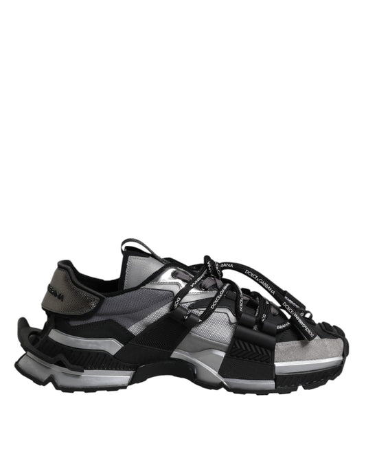 Dolce &amp; Gabbana – Mehrfarbige Space-Sneakers mit Einsätzen