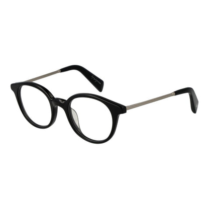 Yohji Yamamoto Schwarze Acetat-Brille (Gestell)