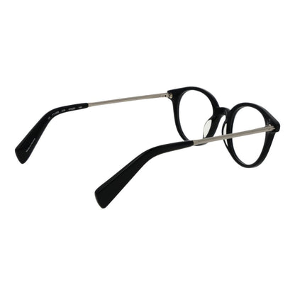 Yohji Yamamoto Schwarze Acetat-Brille (Gestell)