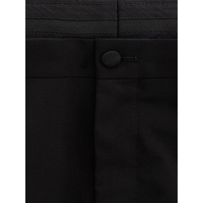Dolce &amp; Gabbana Schwarze Wollhose