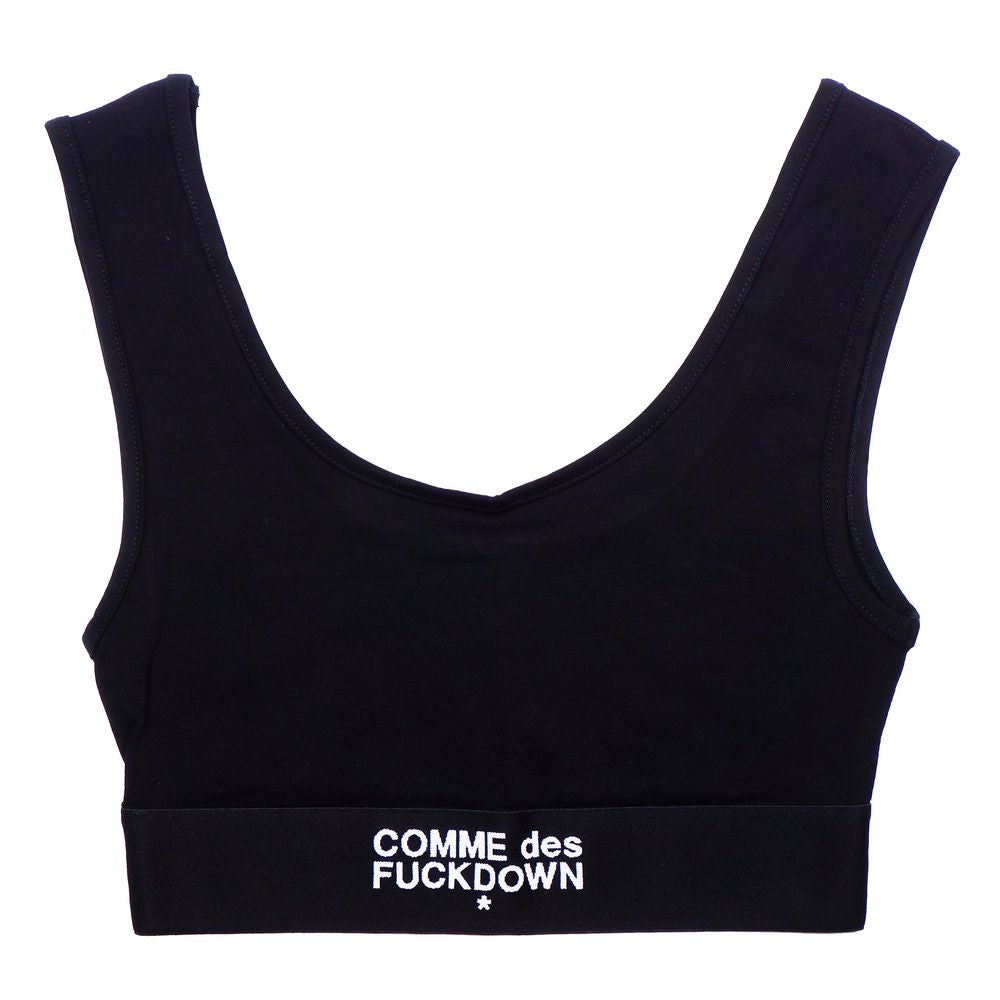 قميص وقميص قطني أسود من Comme Des Fuckdown