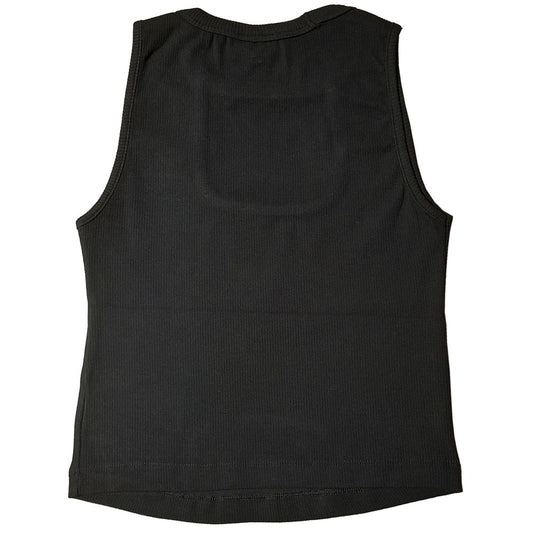 Comme Des Fuckdown Schwarzes Baumwoll-Damen-Top