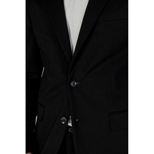 Antony Morato Black Polyester Blazer
