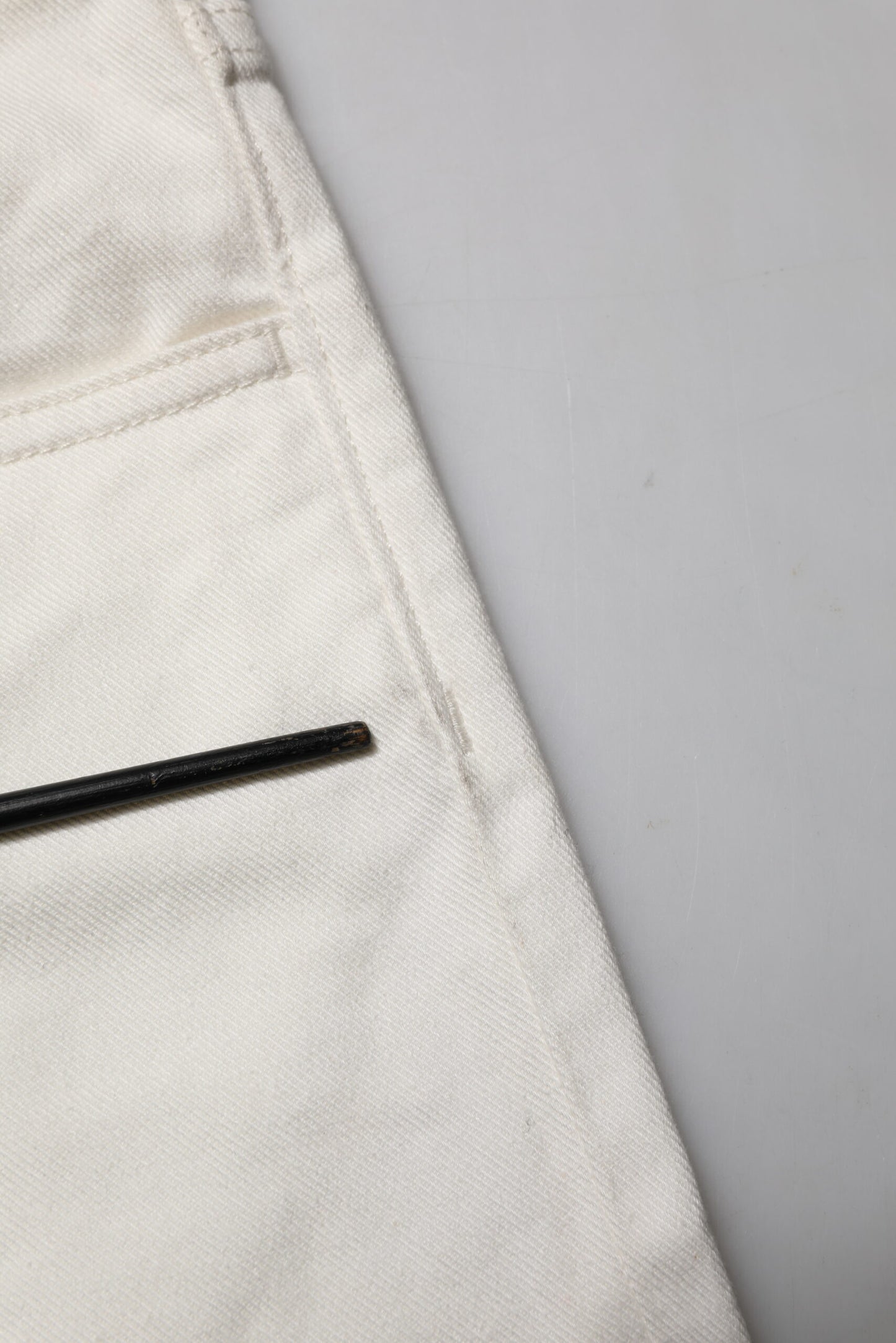 Dolce &amp; Gabbana Weiße Skinny-Jeans aus Baumwolle für Herren