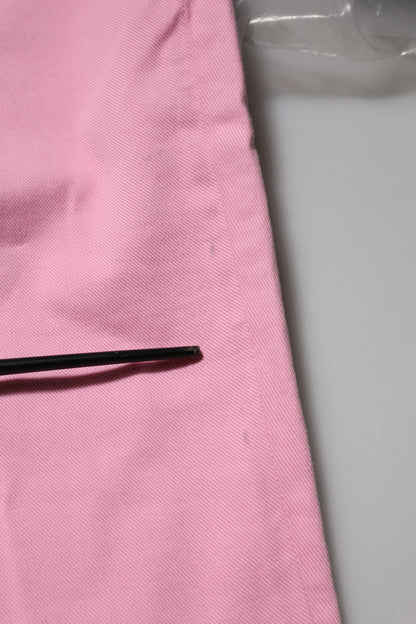 Dolce & Gabbana Pink Cotton PRETTY Skinny Denim Jeans