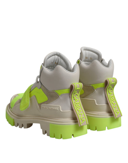 Dolce &amp; Gabbana Multicolor Trekkingstiefel Sneakers Schuhe