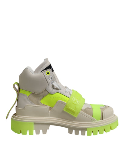 Dolce &amp; Gabbana Multicolor Trekkingstiefel Sneakers Schuhe