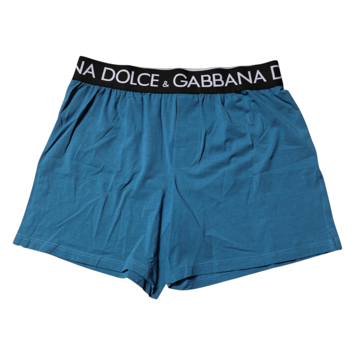 Dolce &amp; Gabbana – Boxershorts mit Logo in der Taille, normal, Blau
