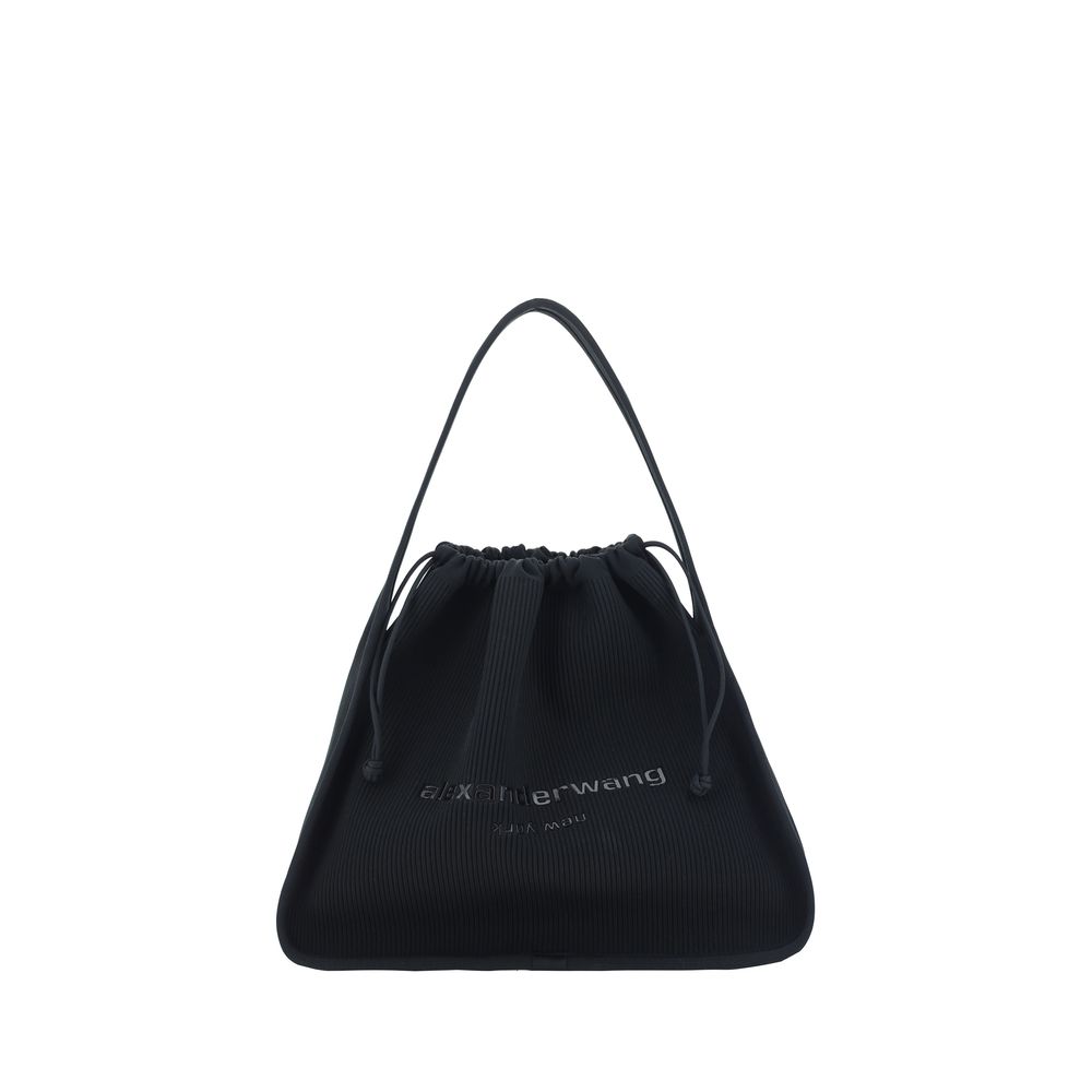 Schwarze Handtasche aus Polyester von Alexander Wang