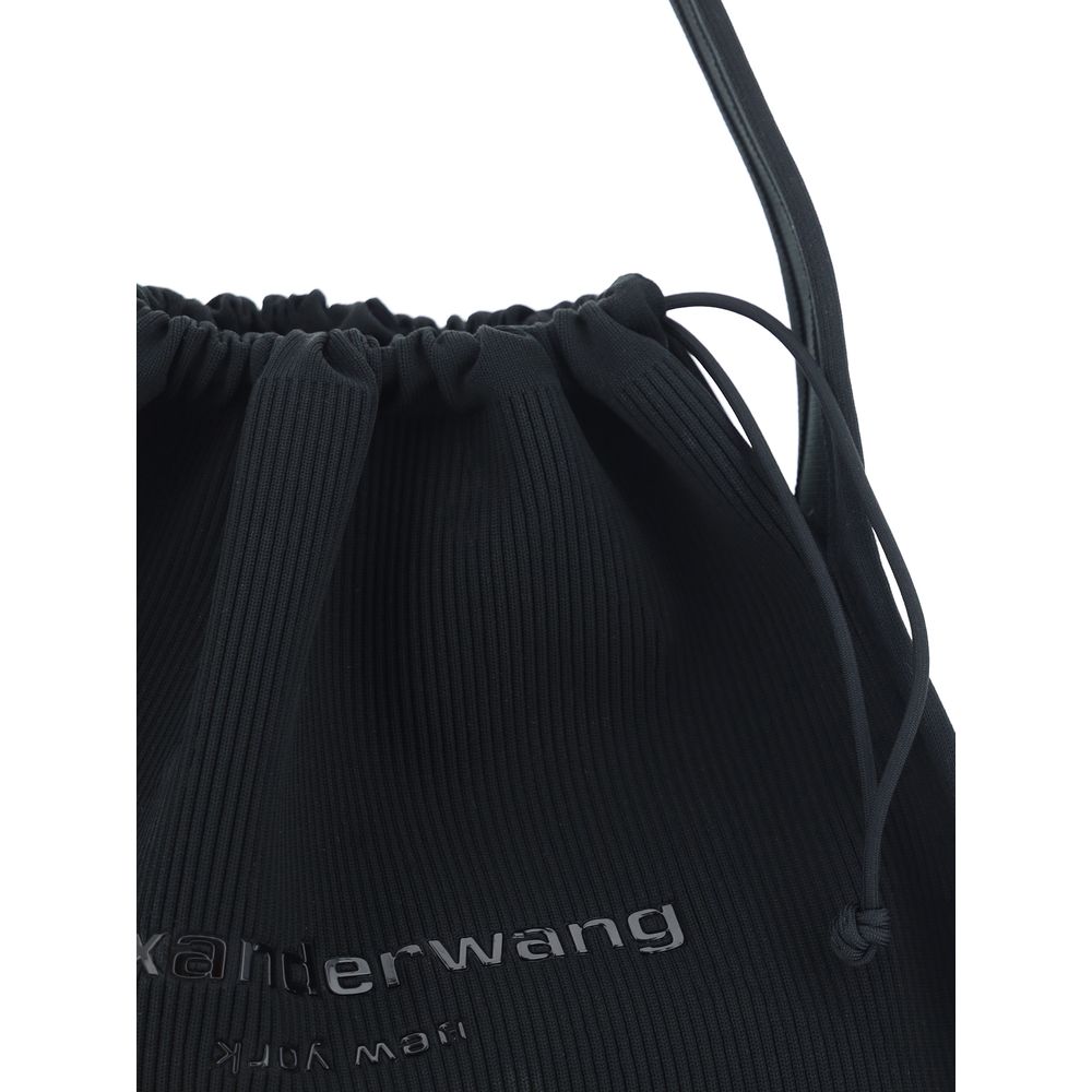 Schwarze Handtasche aus Polyester von Alexander Wang