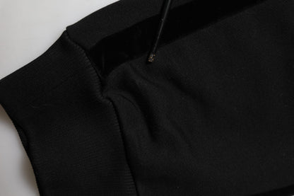 Dolce &amp; Gabbana Schwarze Jogginghose aus Baumwolle für Herren