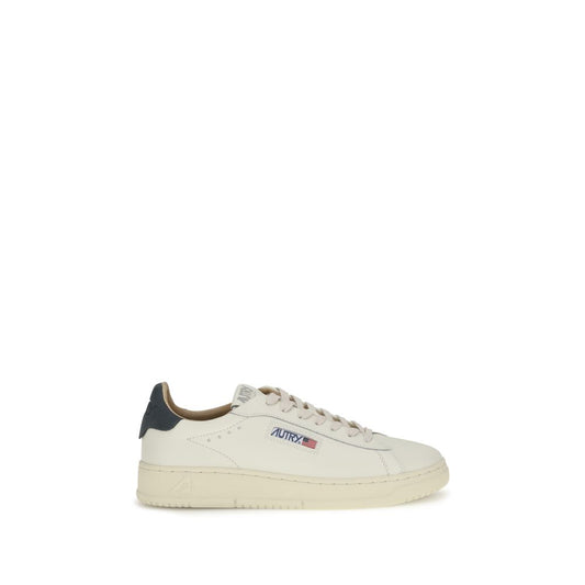 Autry Blue Calf Leder Bos Taurus Low-Top-Sneaker