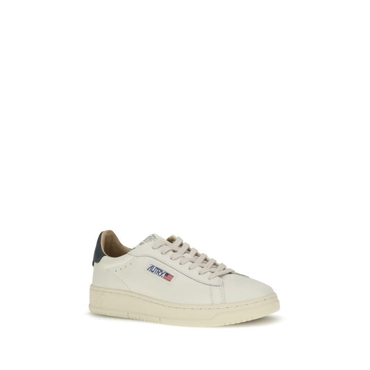 Autry Blue Calf Leder Bos Taurus Low-Top-Sneaker