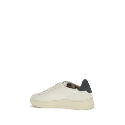 Autry Blue Calf Leder Bos Taurus Low-Top-Sneaker