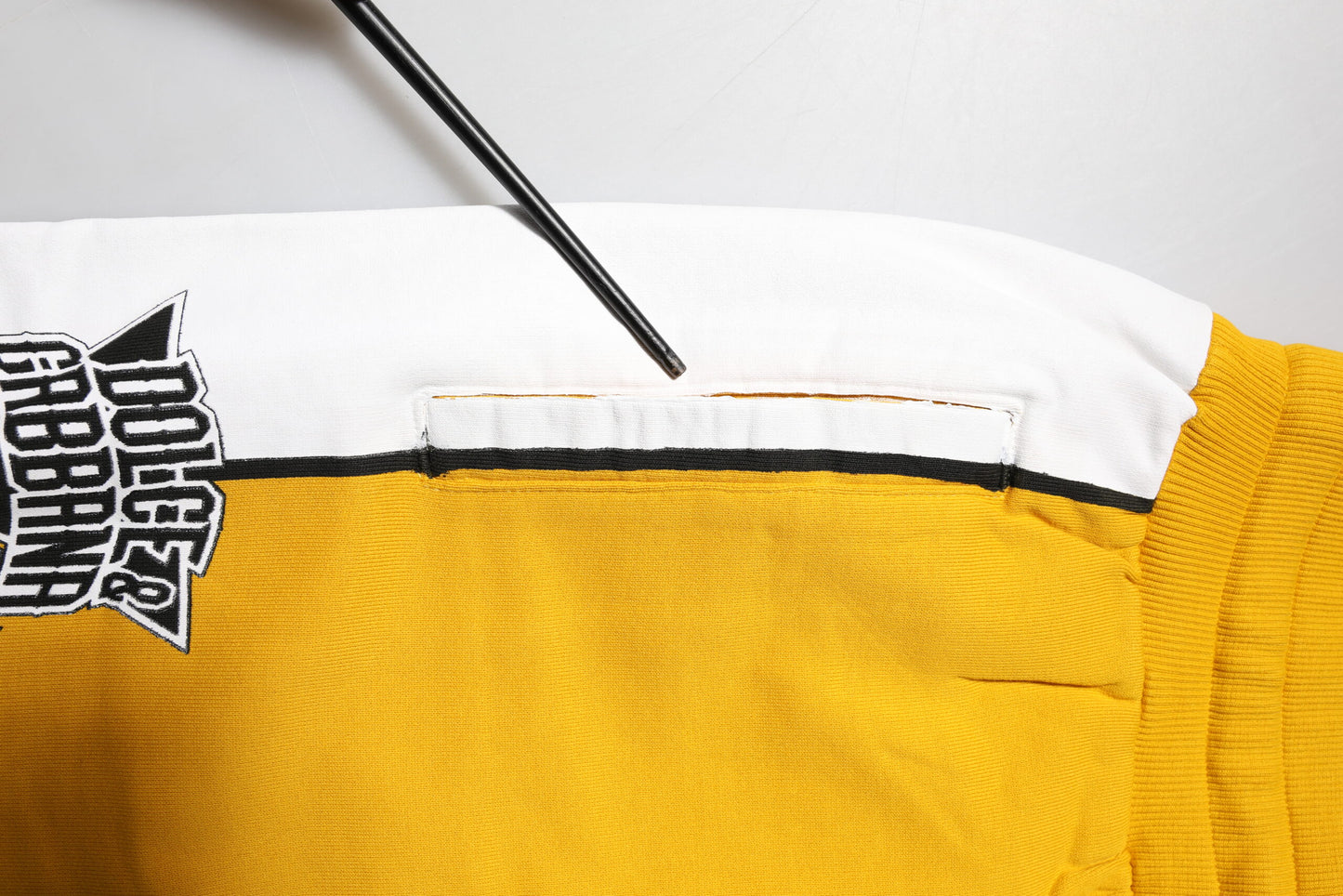 Dolce &amp; Gabbana – Gelbe Jogginghose aus Baumwolle mit Kordelzug