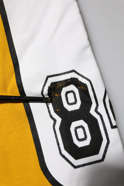 Dolce &amp; Gabbana – Gelbe Jogginghose aus Baumwolle mit Kordelzug