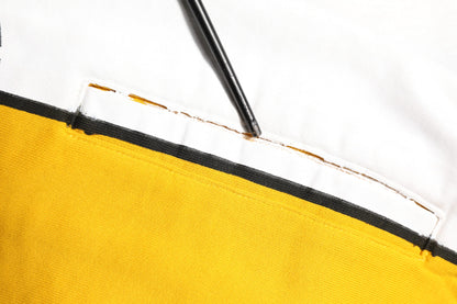 Dolce &amp; Gabbana – Jogginghose aus Baumwolle mit Kordelzug in Gelb