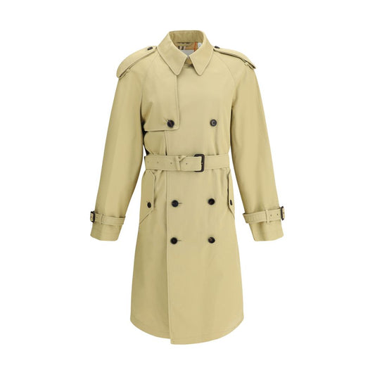 Burberry beiger Baumwollmantel