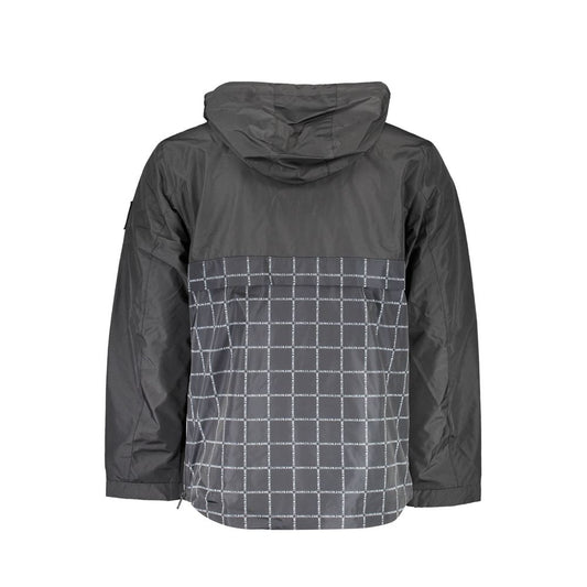 Calvin Klein – Schwarze Polyesterjacke für Herren