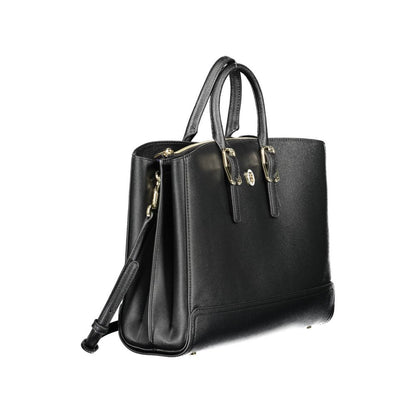 Tommy Hilfiger – Schwarze Polyethylen-Handtasche