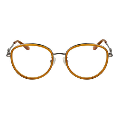 Guess Orangefarbene Metallbrille (Gestell)