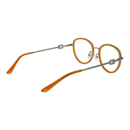 Guess Orangefarbene Metallbrille (Gestell)