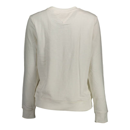 Tommy Hilfiger – Weißer Baumwollpullover für Damen