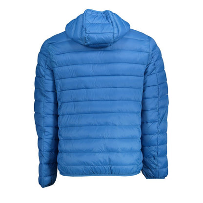 Norwegen 1963 Blaue Polyamid-Herrenjacke