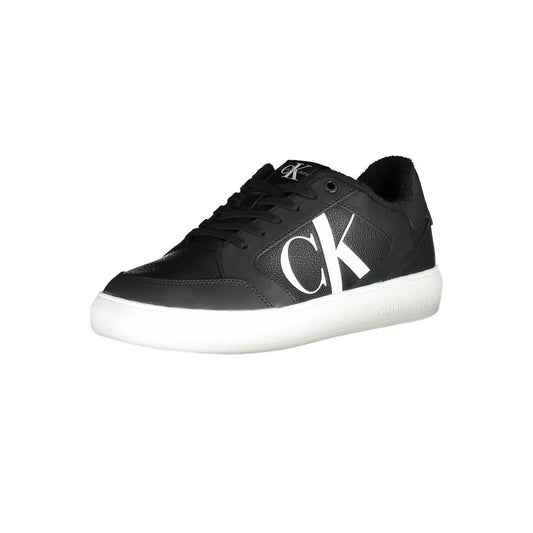 Calvin Klein – Schwarzer Polyester-Sneaker