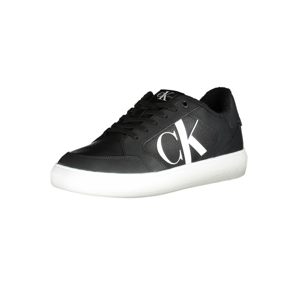 Calvin Klein – Schwarzer Polyester-Sneaker
