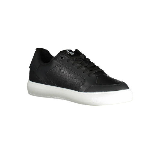 Calvin Klein – Schwarzer Polyester-Sneaker