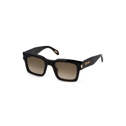 Just Cavalli – Schwarze Sonnenbrille aus Kunststoff
