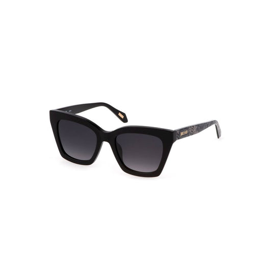 Just Cavalli – Schwarze Sonnenbrille aus Kunststoff