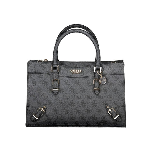 Guess Jeans – Schwarze Polyethylen-Handtasche