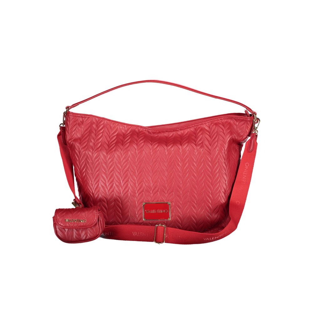 Mario Valentino Rote Polyethylen-Handtasche