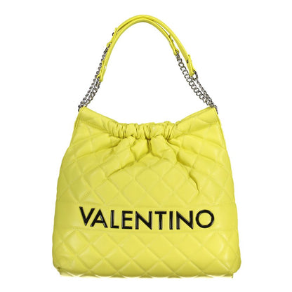 Mario Valentino Gelbe Polyethylen-Handtasche