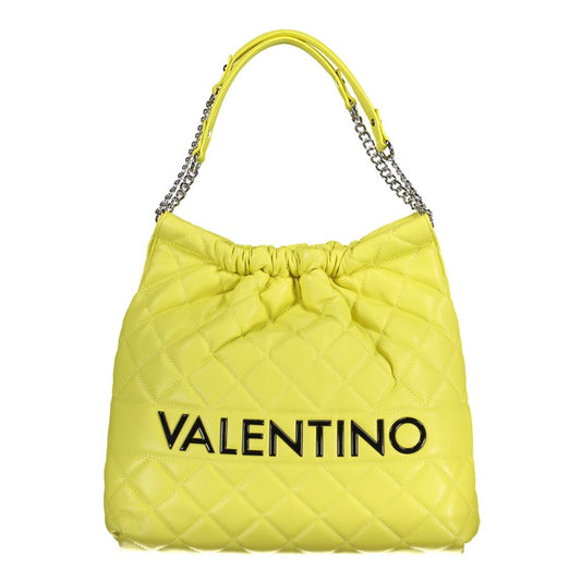 Mario Valentino Gelbe Polyethylen-Handtasche