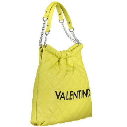 Mario Valentino Gelbe Polyethylen-Handtasche