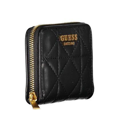 Guess Jeans Black Polyethylene Wallet