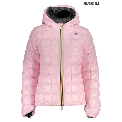 K-WAY Graue Polyamidjacken &amp; Mäntel