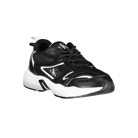 Calvin Klein – Schwarzer Polyester-Sneaker