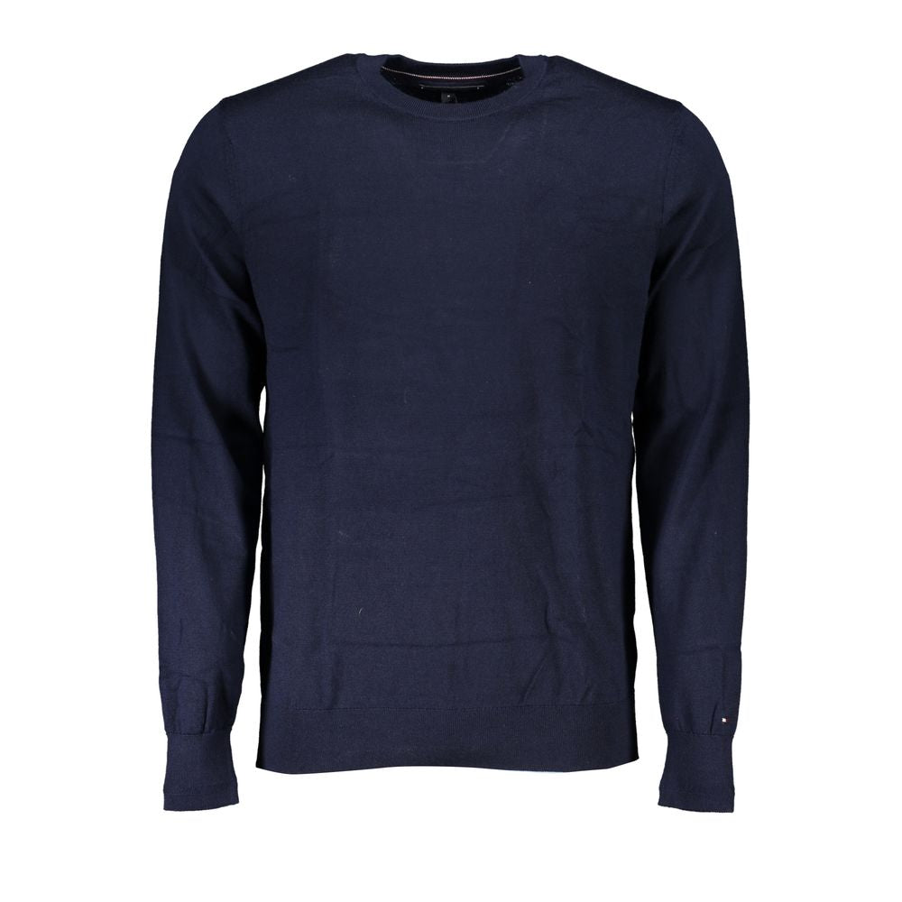 Tommy Hilfiger – Blauer Stoffpullover