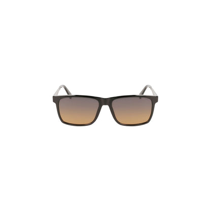 Calvin Klein Herren-Sonnenbrille aus schwarzem Kunststoff