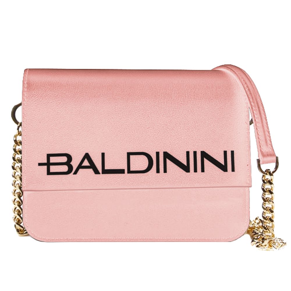 Baldinini Trend Handtasche aus rosa Kalbsleder