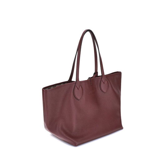 Gucci Bordeaux Kalbsleder Bos Taurus Schultertasche