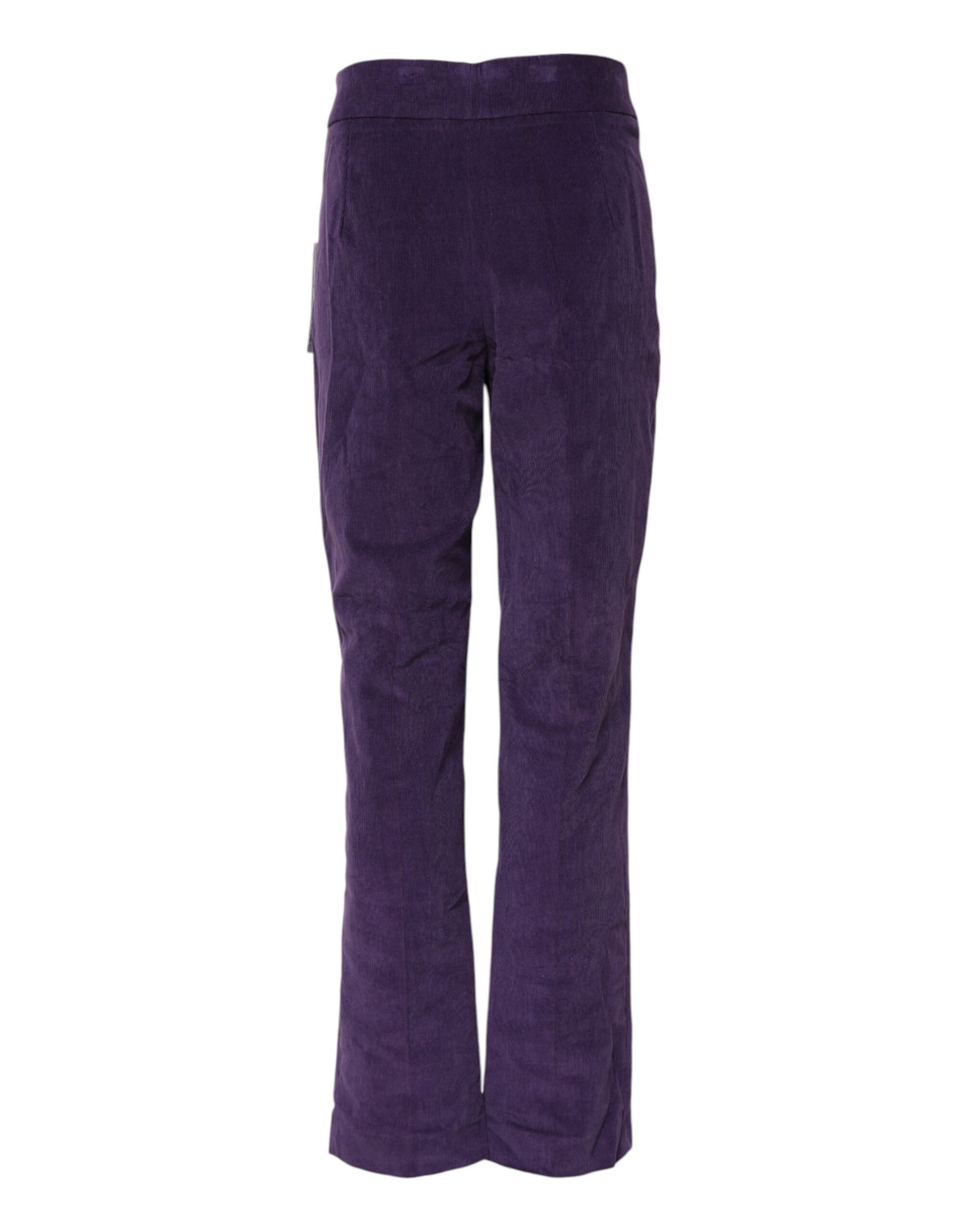 BENCIVENGA Lila Schlaghose mit hoher Taille