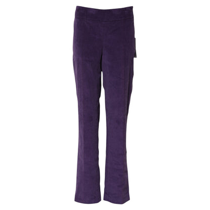BENCIVENGA Lila Schlaghose mit hoher Taille