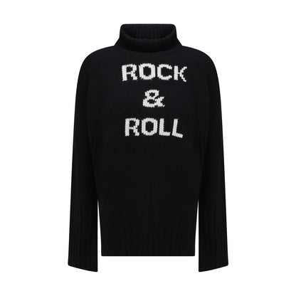 Zadig &amp; Voltaire Schwarzes Sweatshirt aus Merinowolle