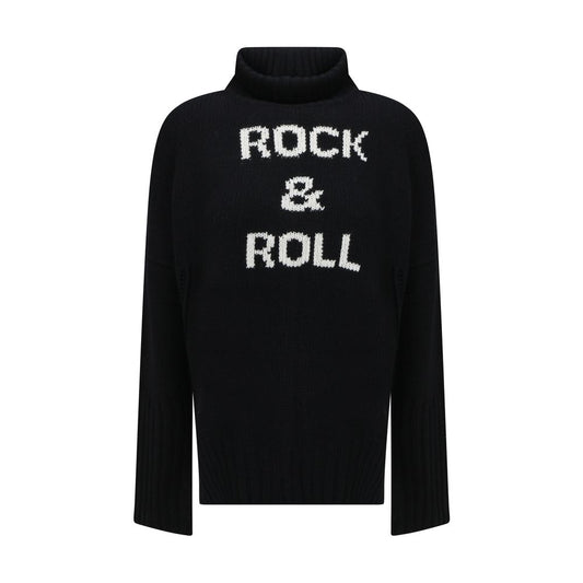 Zadig &amp; Voltaire Schwarzes Sweatshirt aus Merinowolle
